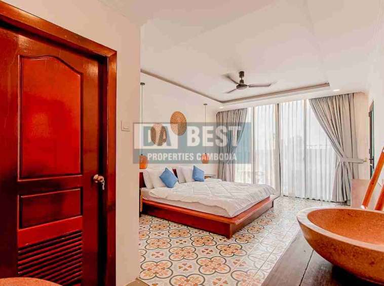 Private House 3 Bedroom For Rent In Siem Reap – Sala Kamreuk-Bedroom
