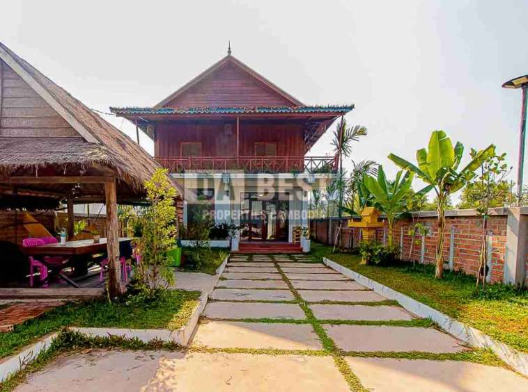 Private House 3 Bedroom For Rent In Siem Reap – Chreav