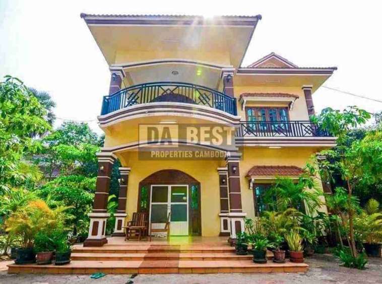Private house 5 bedroom for rent in Siem Reap- Svaydangkum