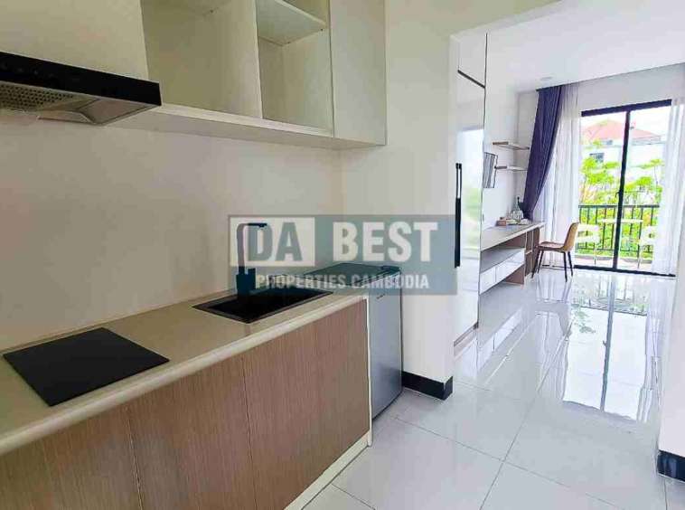 Twin Bedroom Apartment For Rent With Swimming Pool Siem Reap- (6)