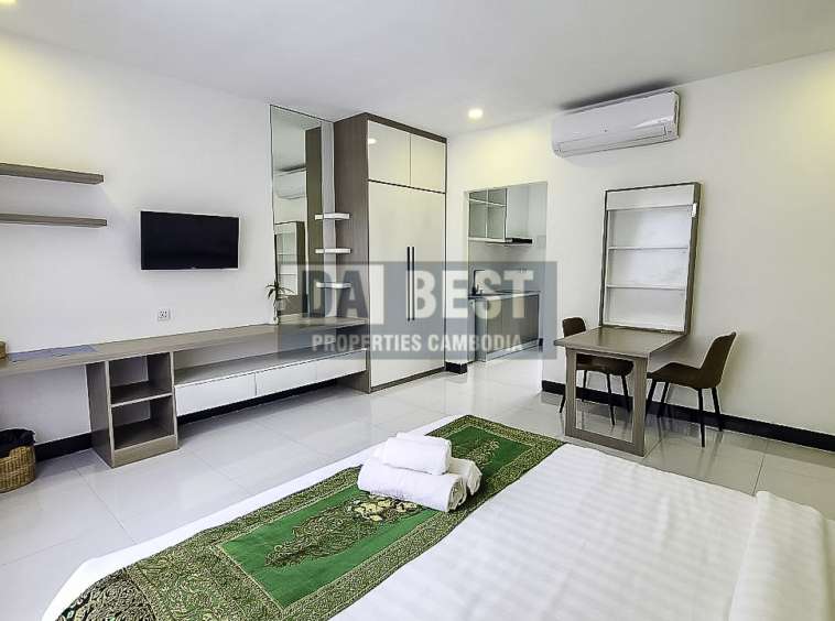 1 Bedroom Apartment For Rent With Swimming Pool Siem Reap - Svay Dangkum-8