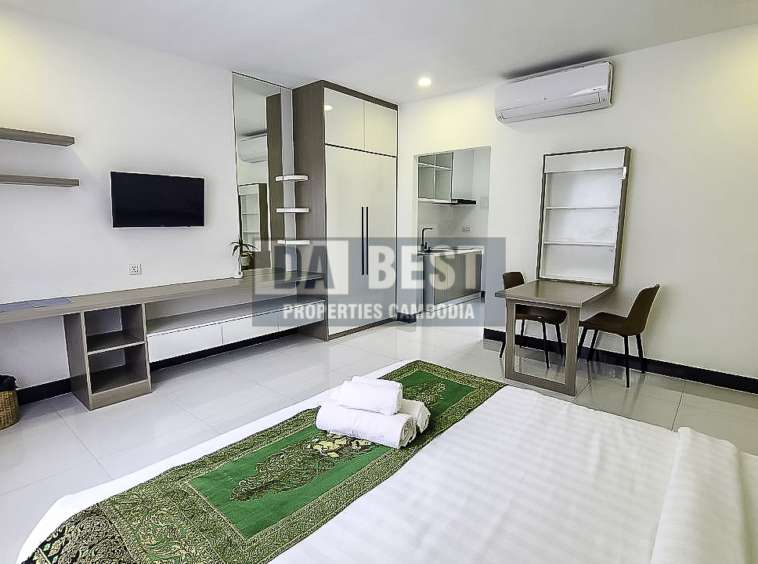 1 Bedroom Apartment For Rent With Swimming Pool Siem Reap - Svay Dangkum-5