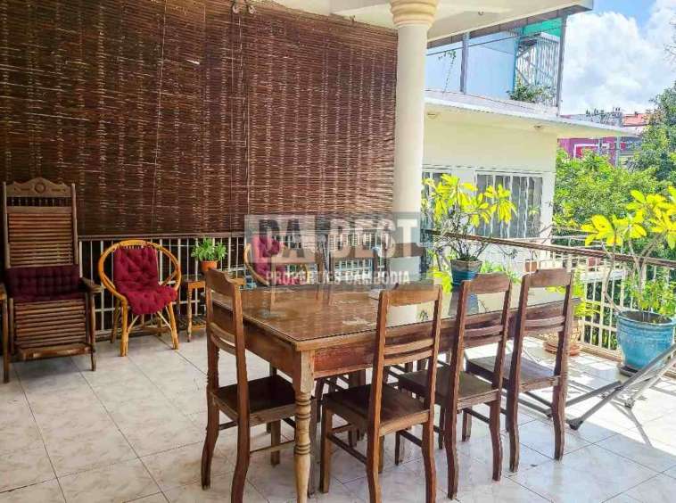 Modern 3 Bedroom Apartment With Garden For Rent In Siem Reap – Sla Kram - Balcony