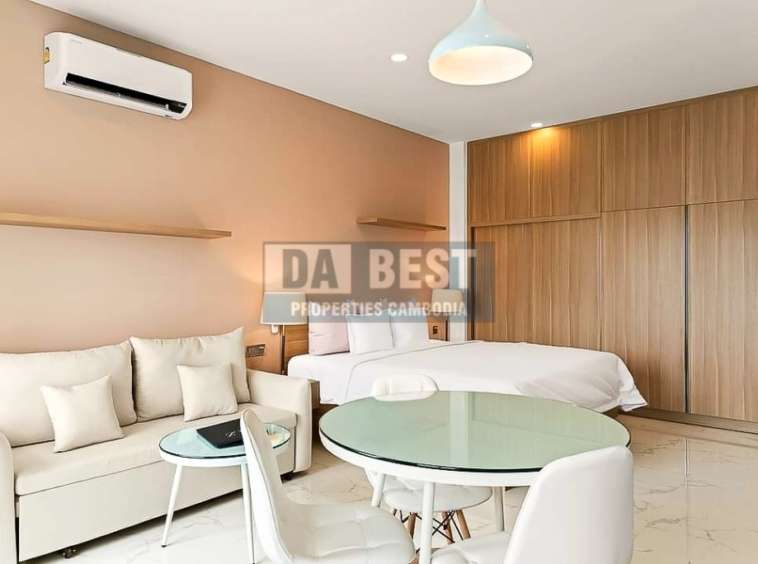 Modern Condo For Rent In Sihanouk Ville - Living room