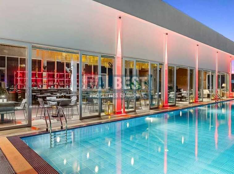Modern Condo For Rent In Modern Condo For Rent In Sihanoukville - Swimming pool and Skybar