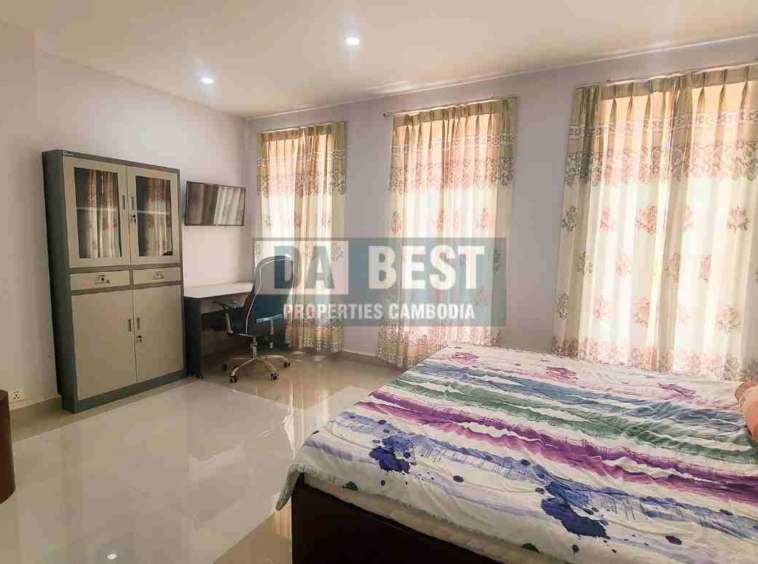 Modern Villa 3 Bedroom For Rent In Siem Reap – Sror Ngae - Bedroom - 1