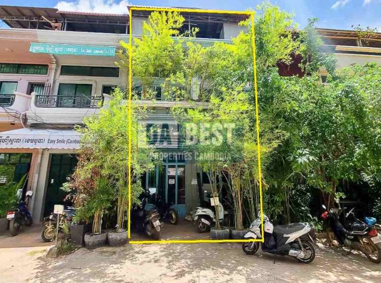 Shop House For Rent In Siem Reap - Near Kandal Market