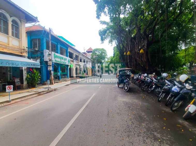 Shop House For Rent In Siem Reap - Near Old Market - Road