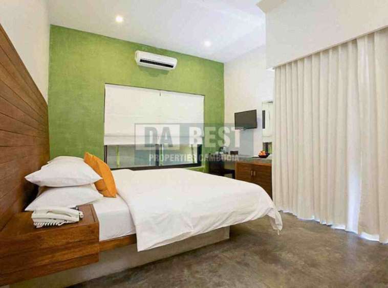 14 Room Boutique Hotel For Rent In Krong Siem Reap - Bedroom - 1