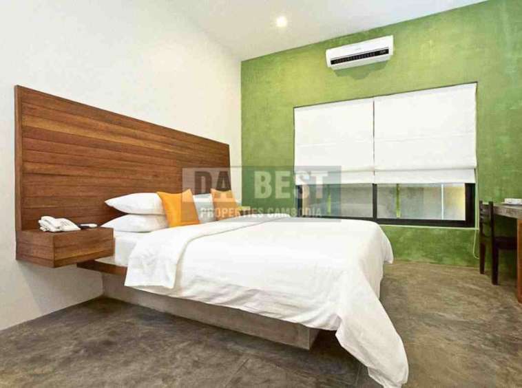 14 Room Boutique Hotel For Rent In Krong Siem Reap - Bedroom