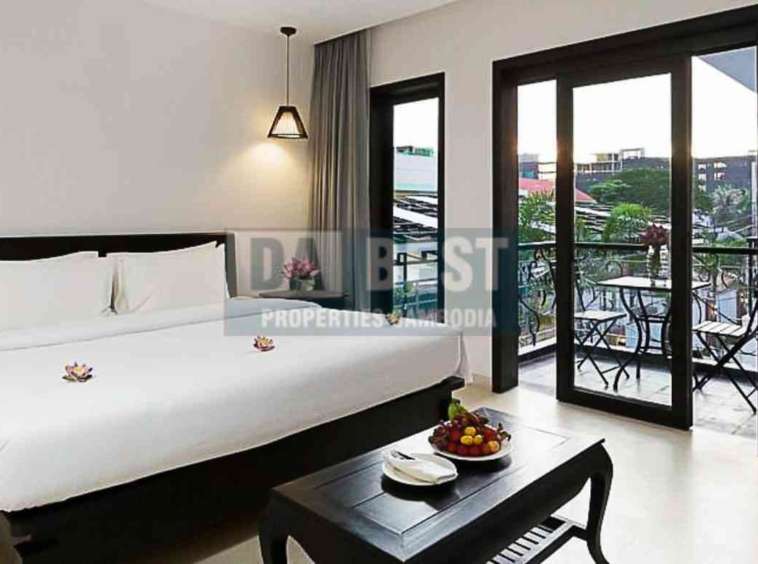 14 Room Boutique Hotel For Rent In Krong Siem Reap Near Pub Street - Deluxe 1bedroom - 1