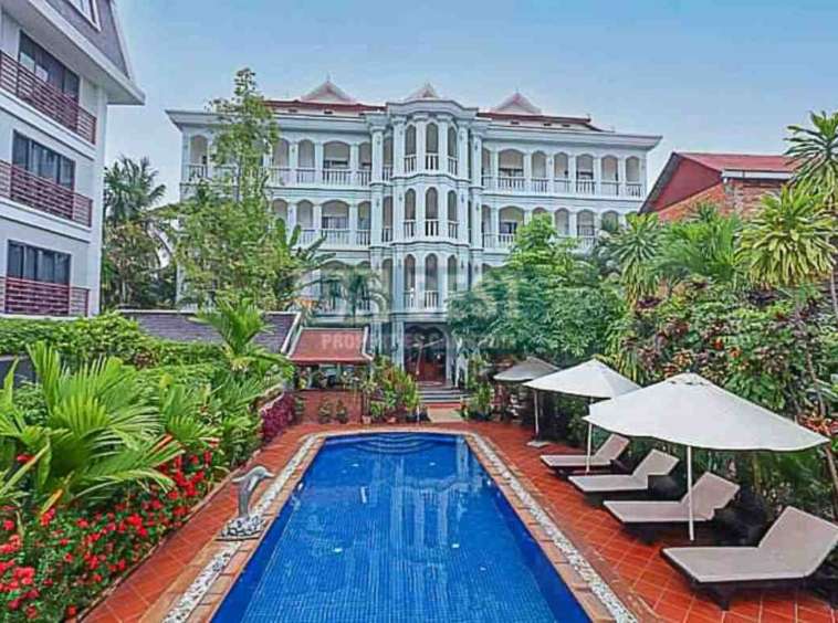 30 Room Boutique Hotel For Rent In Krong Siem Reap