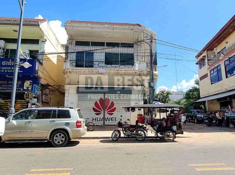 Shop House / Retail Space For Rent In Siem Reap – Opposite Angkor Children Hospital