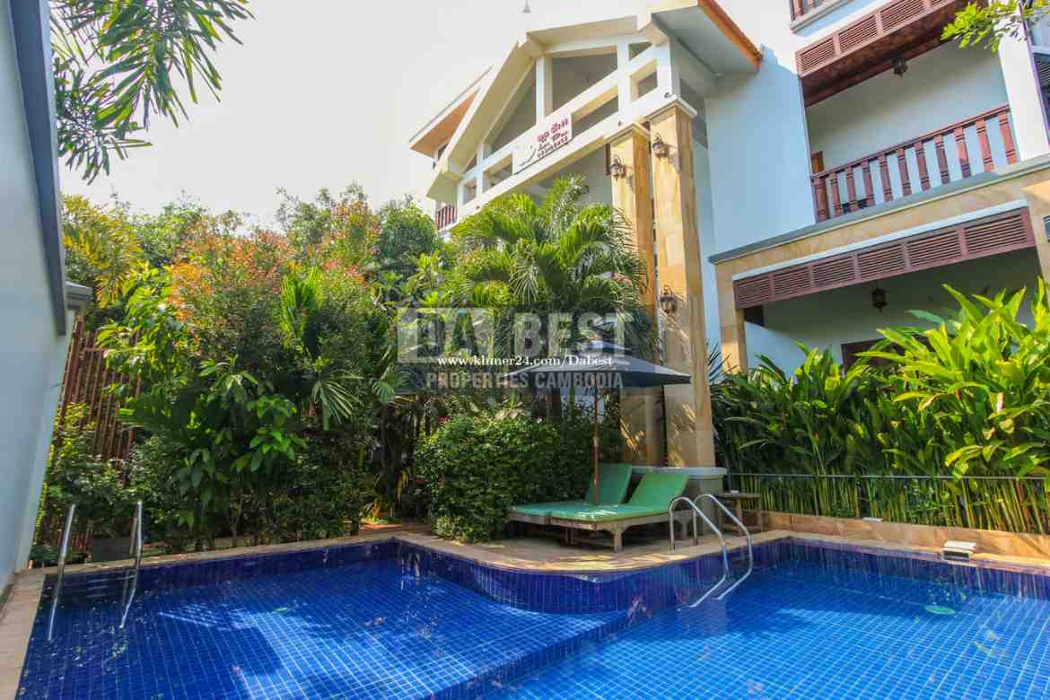 Large 2 Bedroom Apartment For Rent In Siem Reap Walking Distance To Central Park