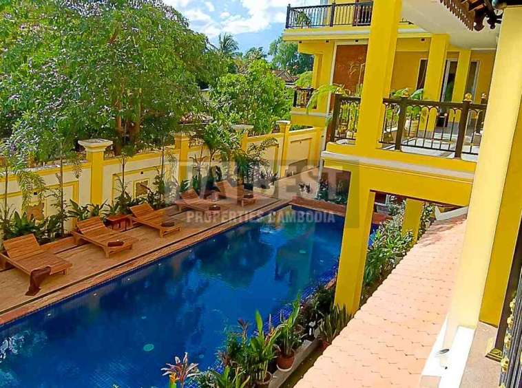 36-Room Boutique Hotel For Rent In Krong Siem Reap - Swimming Pool - 2
