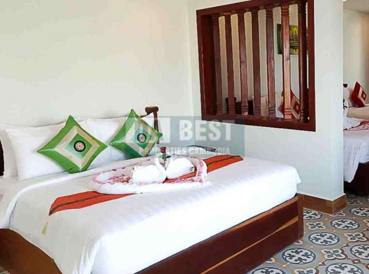 36-Room Boutique Hotel For Rent In Krong Siem Reap - Three Bedroom - 1