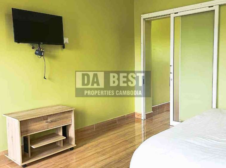 1 Bedroom Apartment For Rent In Siem Reap-Sala Kamreuk - TV