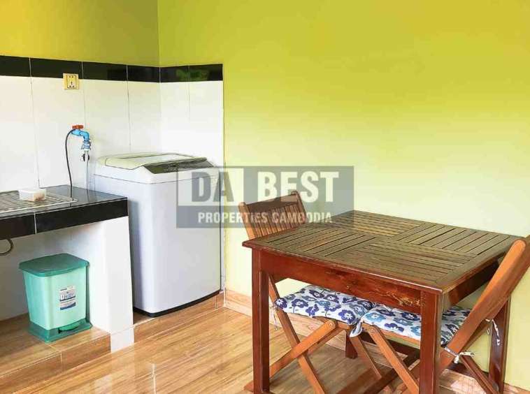 1 Bedroom Apartment For Rent In Siem Reap-Sala Kamreuk - Washing Machine