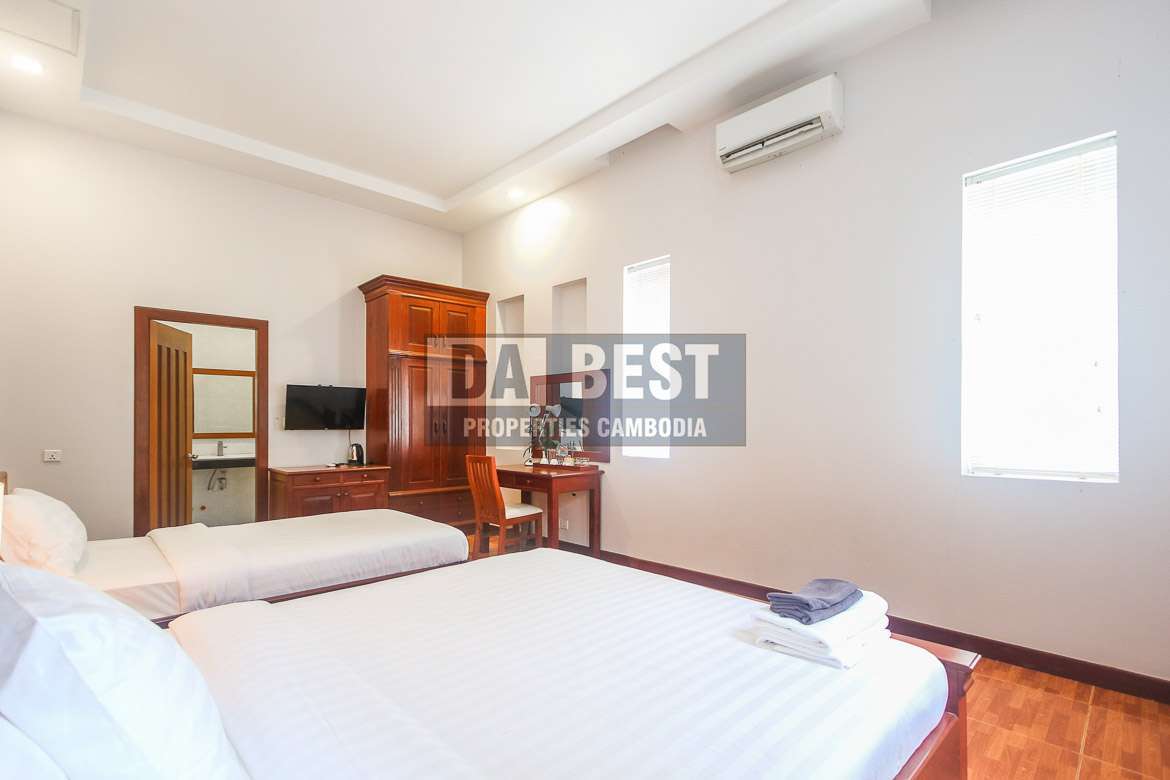 Boutique-Hotel-11-room-For-Rent-In-Siem-Reap-Sala-Kamreuk-bedroom-2