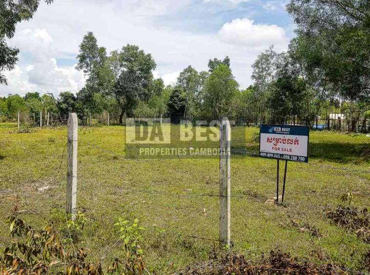 Land For Sale In Kampot - Sangkat Andoung Khmer