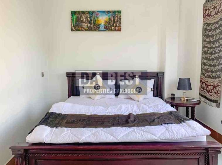 Modern 1 Bedroom Apartment For Rent in Siem Reap - Sala kamreuk - Bedroom - 2