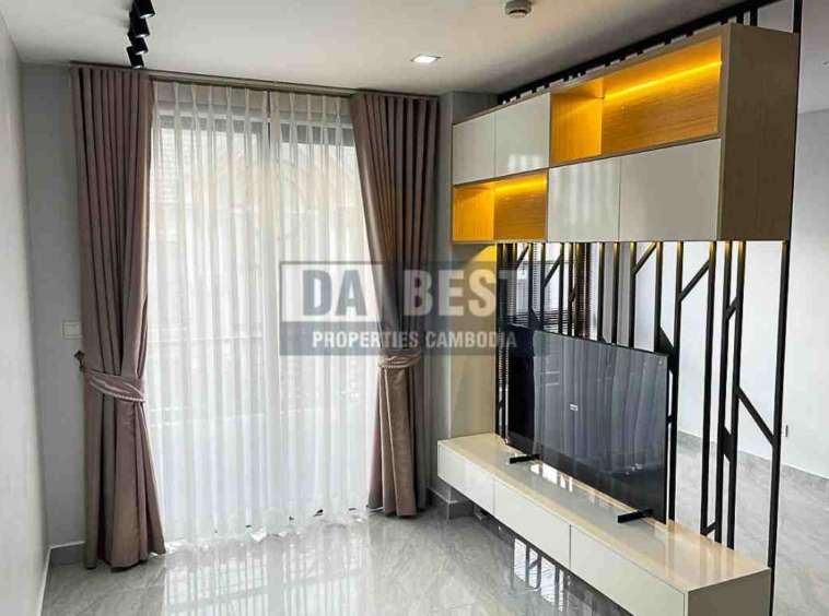 Skypark Siem Reap Modern 2 Bedroom Condo For Rent In Siem Reap – New Investment Project 2023 - Living room