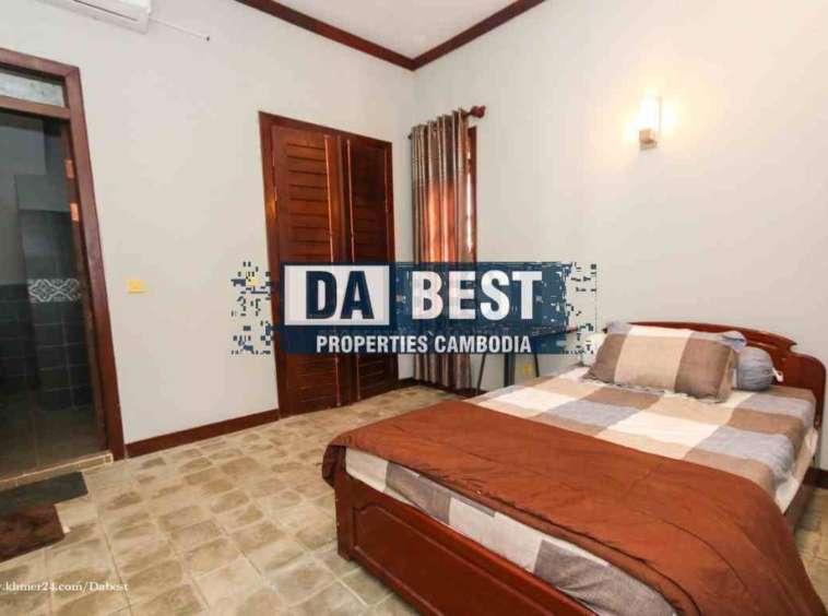 Villa 2 Bedroom for Rent in Siem Reap - Svay Dangkum - Bedroom