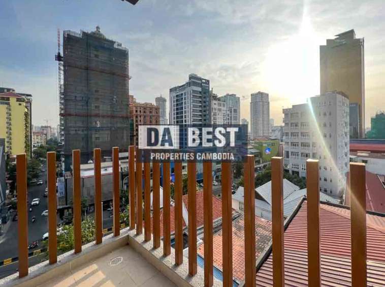 new Apartment for rent in phnom penh - near independence monument- Balcony