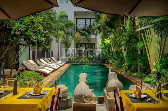 25 Room Boutique Hotel For Rent In Krong Siem Reap – Swimming Pool-2