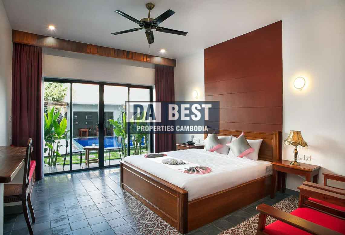 21 Room Hotel For Rent In Krong Siem Reap – Svay Dangkum