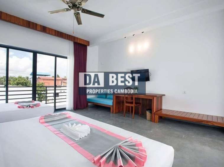 21 Room Hotel For Rent In Krong Siem Reap – Svay Dangkum