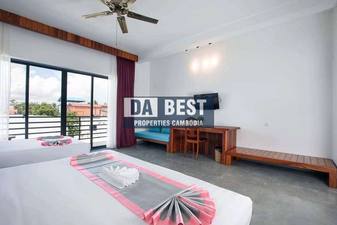 21 Room Hotel For Rent In Krong Siem Reap – Svay Dangkum