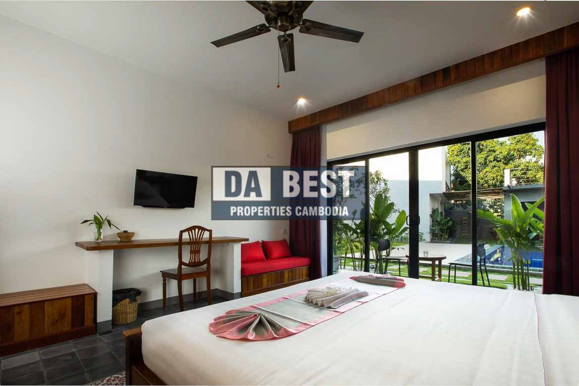 21 Room Hotel For Rent In Krong Siem Reap – Svay Dangkum