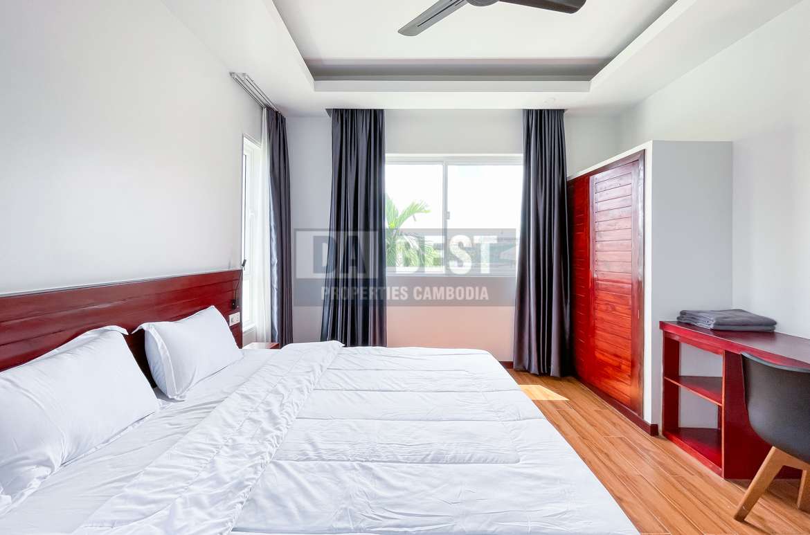 Brand New 1 Bedroom Apartment For Rent In Siem Reap – Bedroom