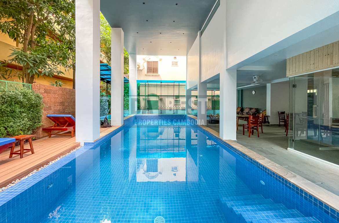 Brand New 2 Bedroom Apartment For Rent In Siem Reap – Swimming Pool