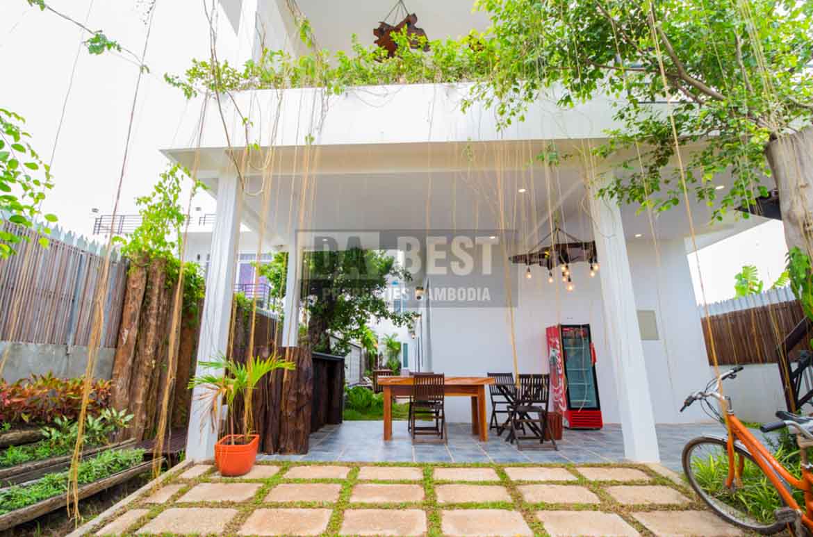 6 Bedrooms Apartment Whole Building For Rent With Pool In Siem Reap-Svay Dang Kum